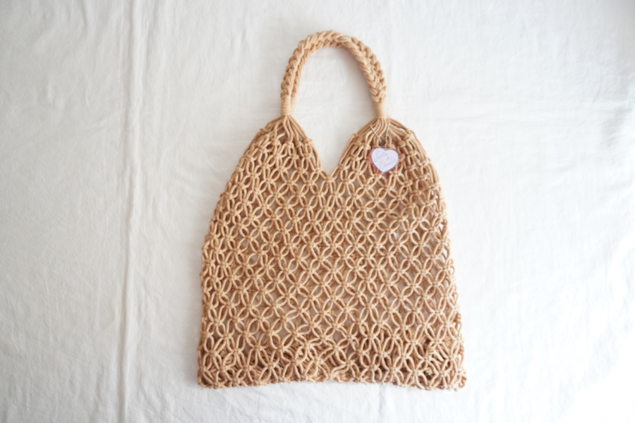 Sophie et Chocolat☆ Knitted bag/CHOCOLATE