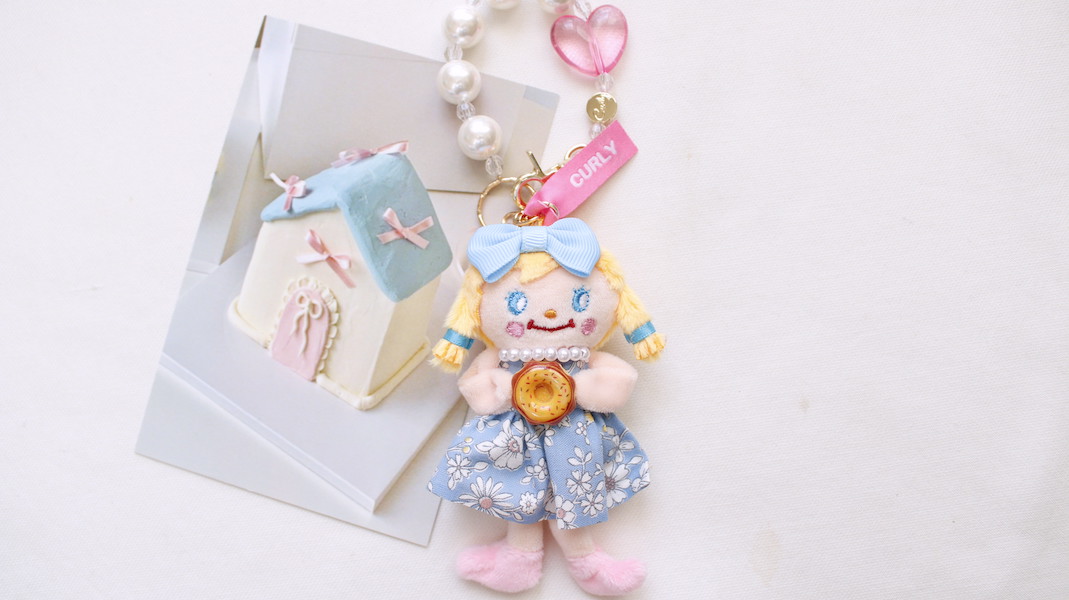 マスコットチャーム☆ピピ x ドーナツ