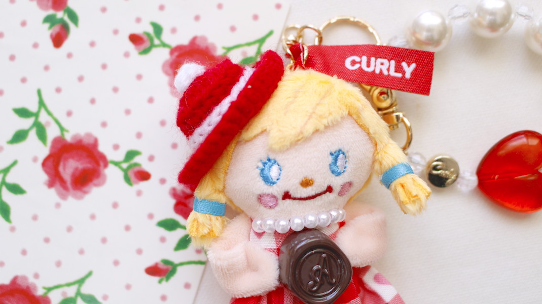 マスコットチャーム☆ピピ(帽子) x チョコレート - カーリー