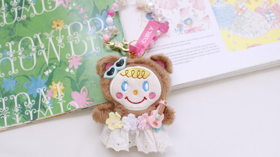 着ぐるみマスコットチャーム☆ベアいちごちゃん x フラガール