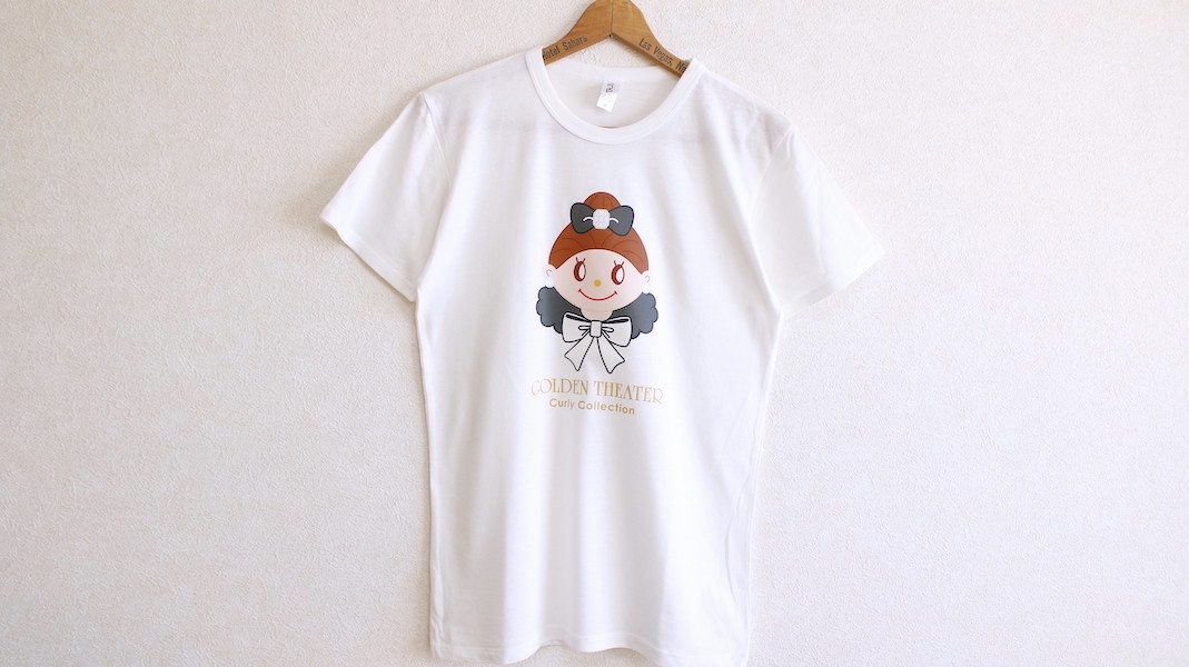 GT☆オリジナルTシャツ☆エヴィ(リボン)/ホワイト