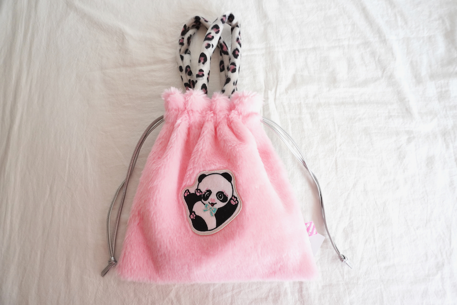 Sophie et Chocolat☆ 巾着BAG/Panda Baby-Pink - カーリー ...