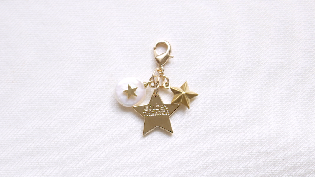 GT☆ファスナーチャーム☆３スター