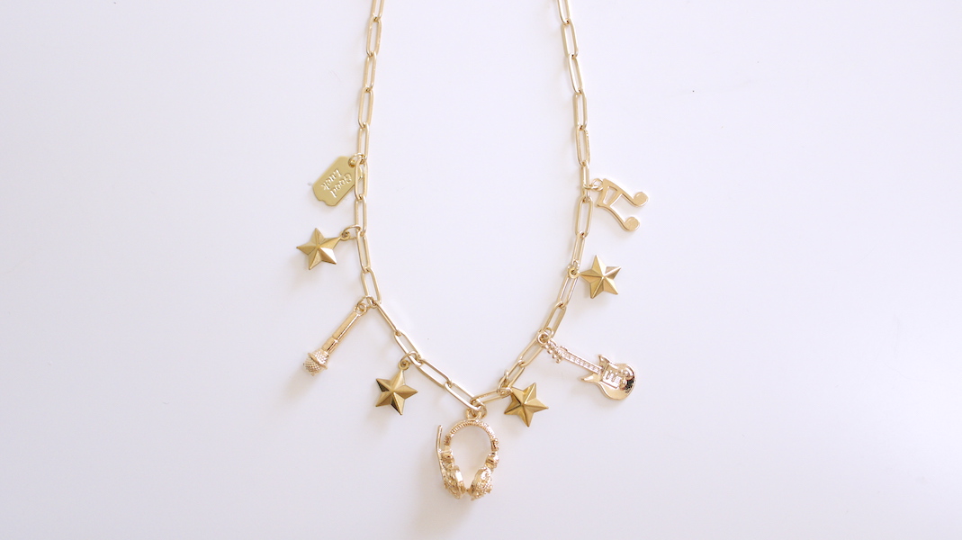 GT☆モチーフネックレス☆ミュージック