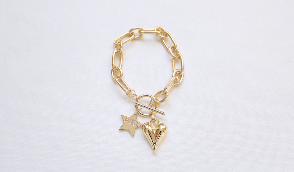 GT☆チェーンブレスレット☆ハート