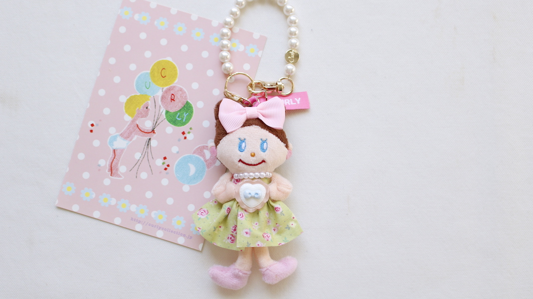 マスコットチャーム☆メグ x リボン