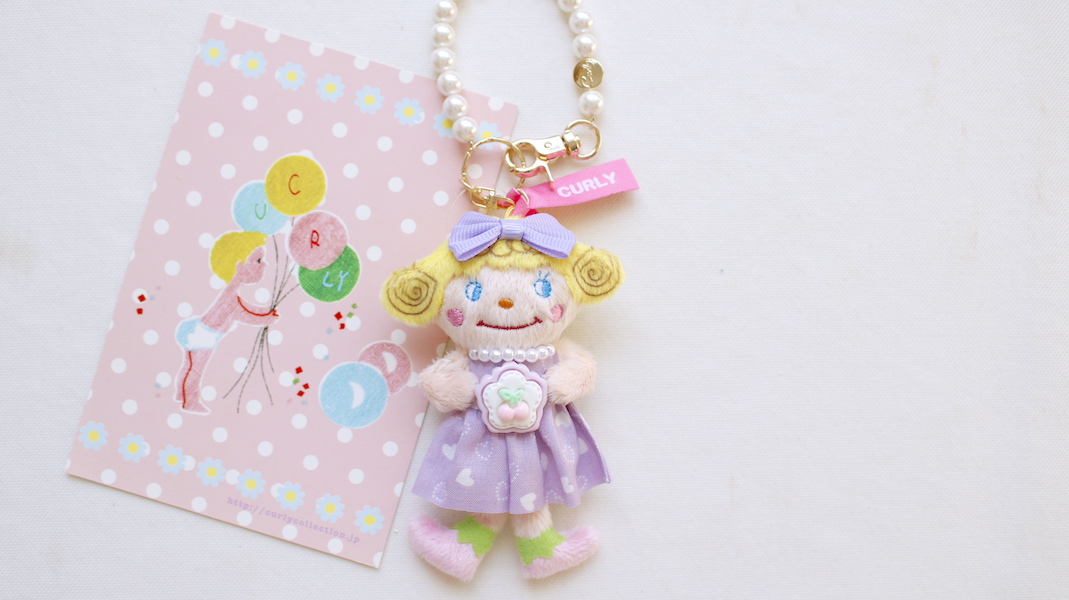 マスコットチャーム☆いちごちゃん x チェリー/パープル