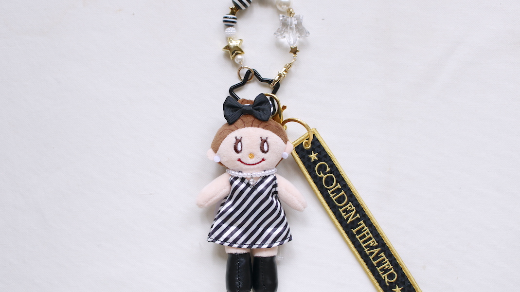 GT☆オリジナルマスコットチャーム☆ブーティーエヴィ(ストライプ)／スターチャーム