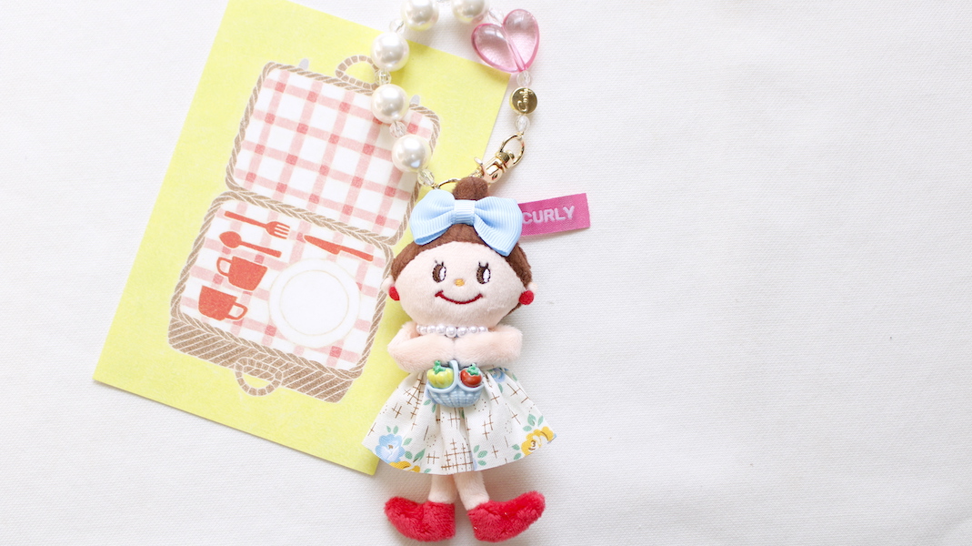 マスコットチャーム☆エヴィ x バスケット(ブルー)