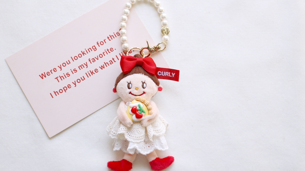 マスコットチャーム☆エヴィ x チェリーケーキ