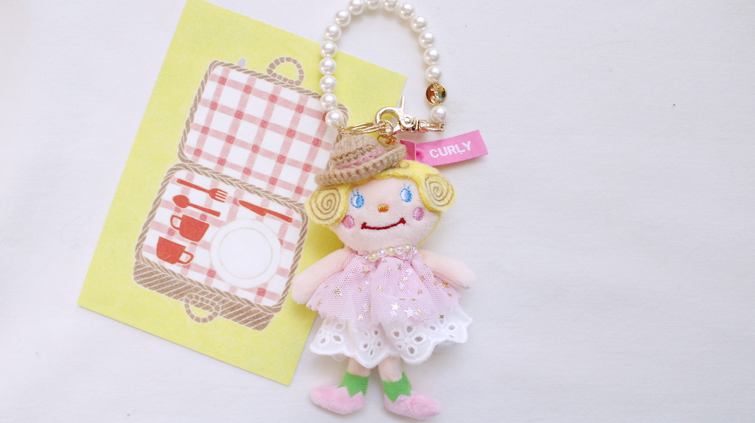 マスコットチャーム☆いちごちゃん(帽子)