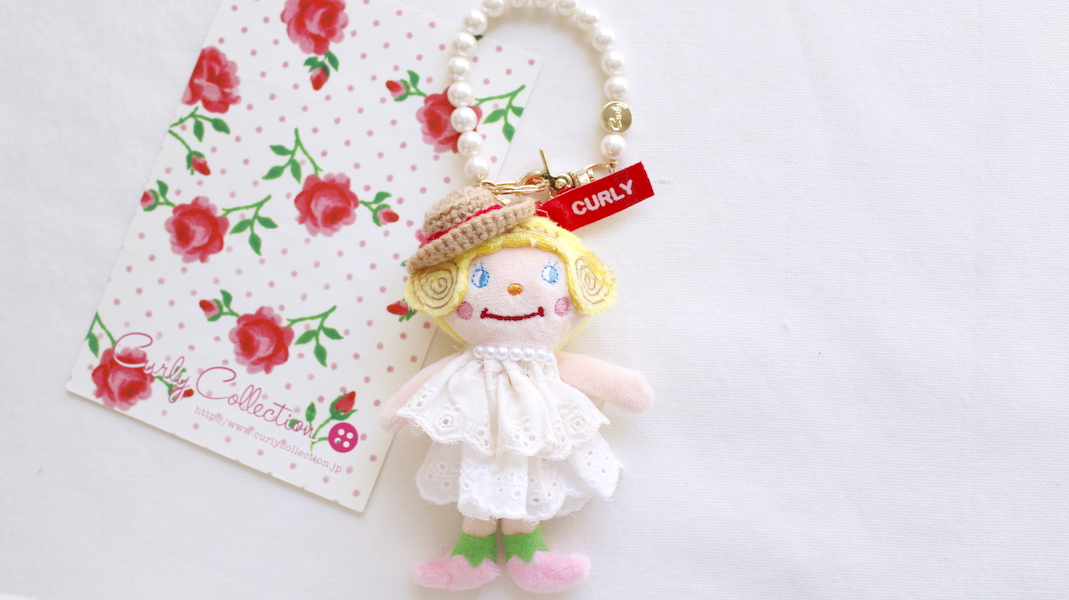 マスコットチャーム☆いちごちゃん(帽子)