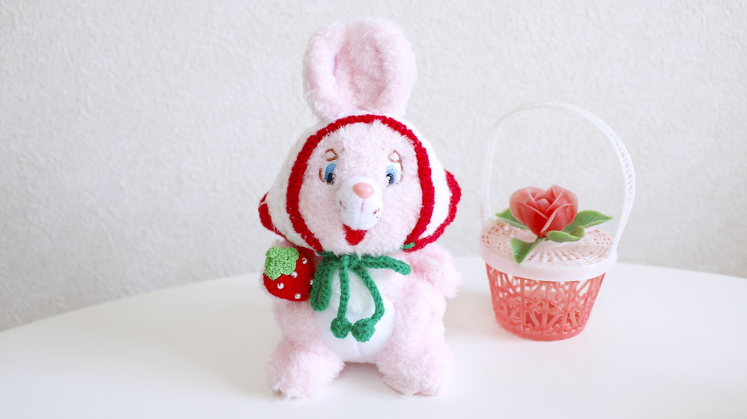 ぬいぐるみ☆Loke x いちごボンネット