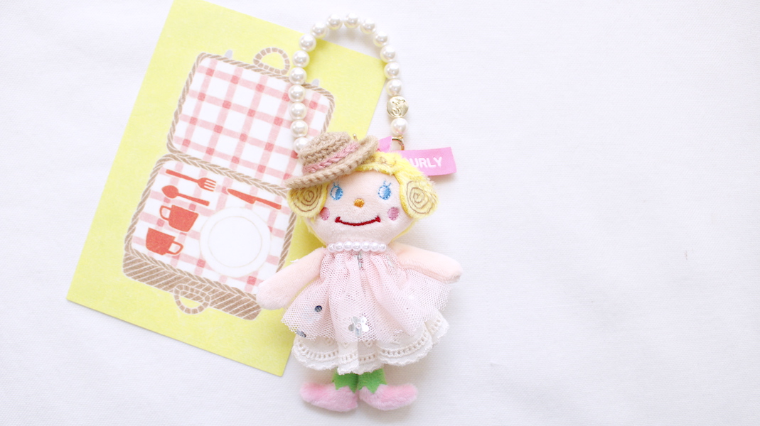 マスコットチャーム☆いちごちゃん(帽子)