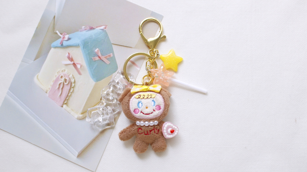 ミニマスコットチャーム☆ベアいちごちゃん x スターキャンディ