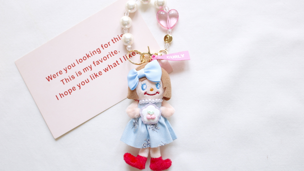 マスコットチャーム☆ジュジュ  x チェリーフラワー