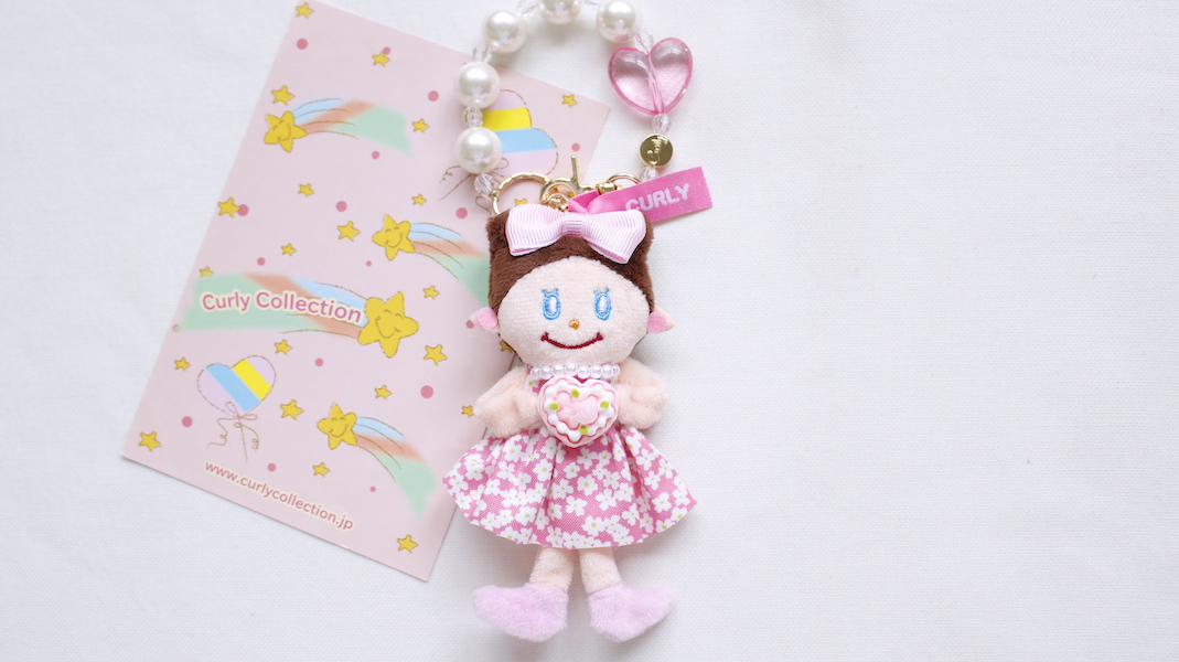 マスコットチャーム☆メグ x ローズケーキ