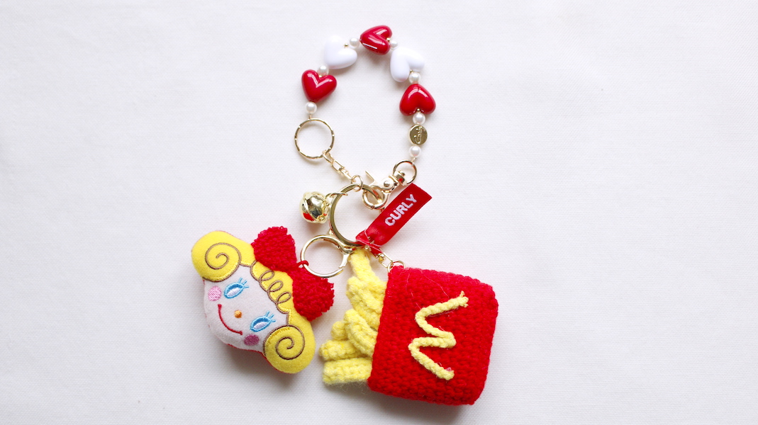 バッグチャーム☆いちごちゃん x ポテト