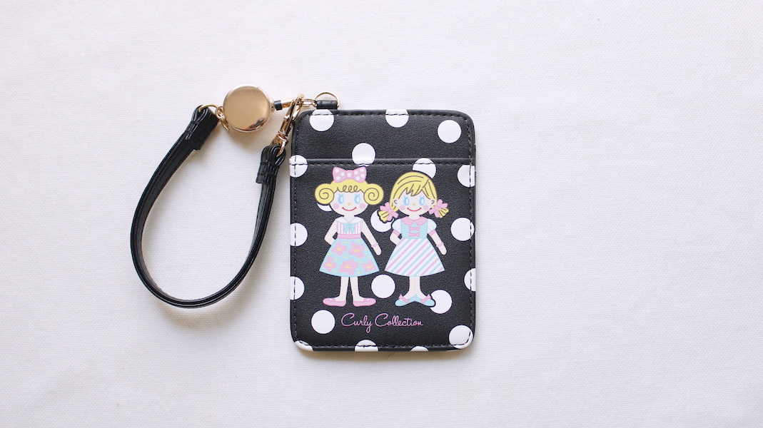 リール付きパスケース☆いちごちゃん＆ピピ