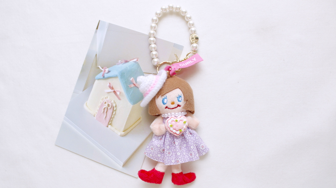 マスコットチャーム☆ジュジュ(帽子) x ケーキ