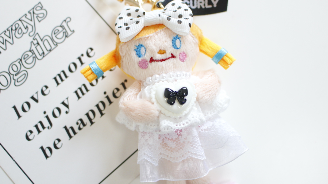 マスコットチャーム☆ピピ x フランスパン - カーリー