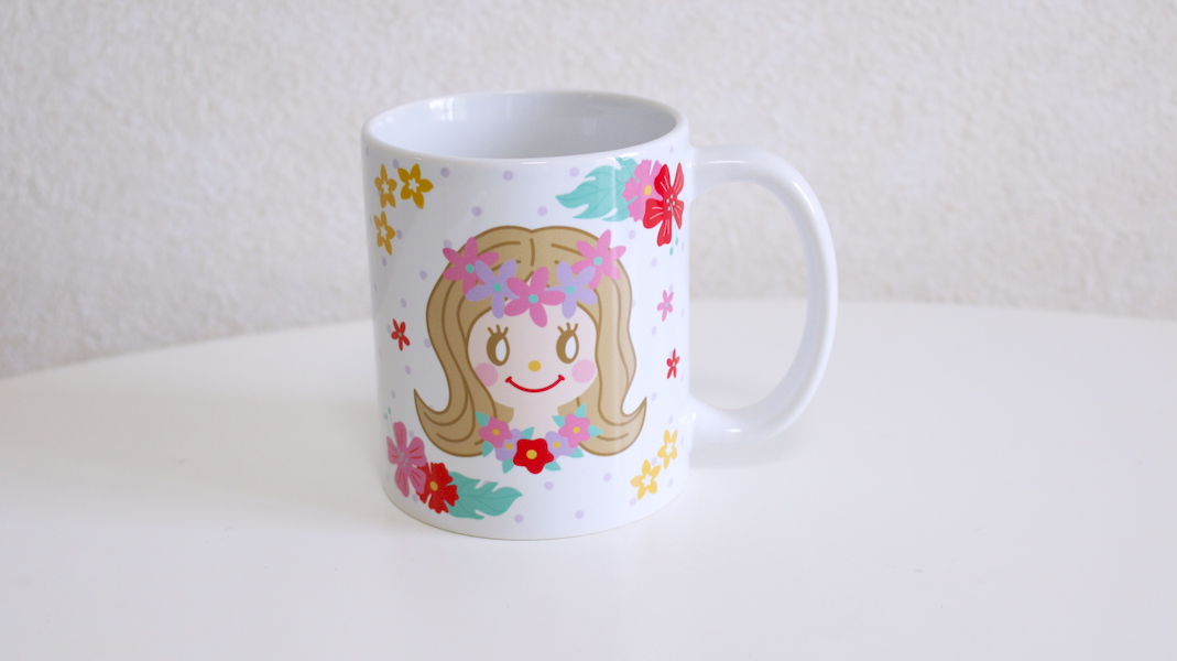 オリジナルマグカップ☆トロピカルガール
