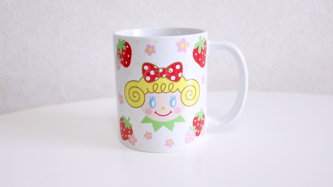 オリジナルマグカップ☆いちごちゃん x いちご