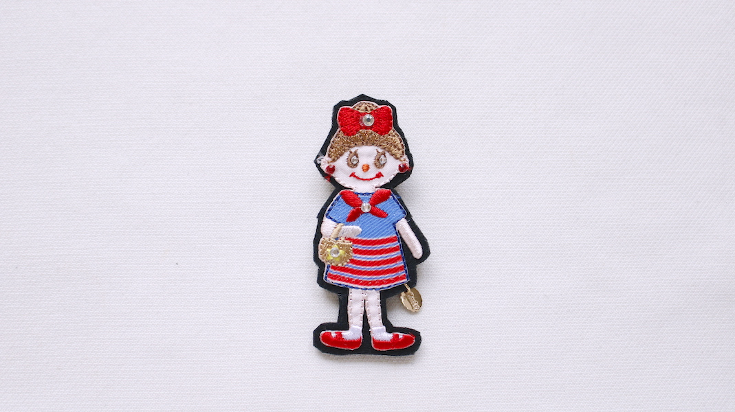 ワッペンブローチ☆エヴィ