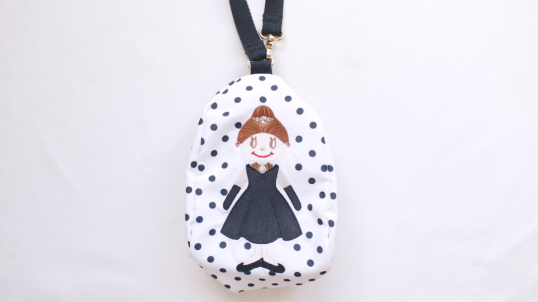 GT☆ハンドル付きファスナーポーチ☆エヴィ