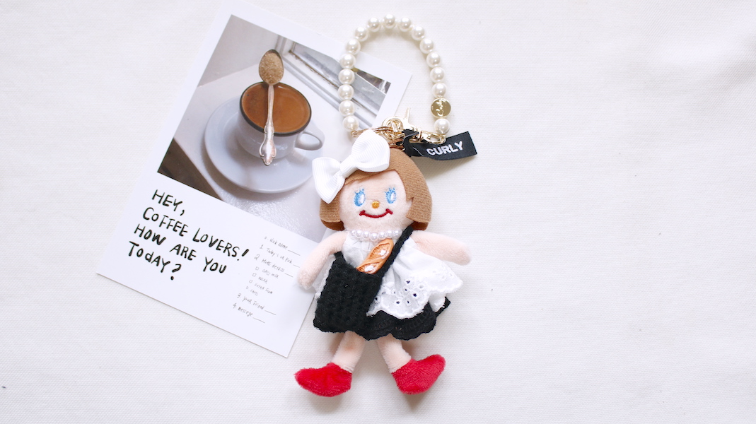 マスコットチャーム☆ジュジュ  x フランスパン