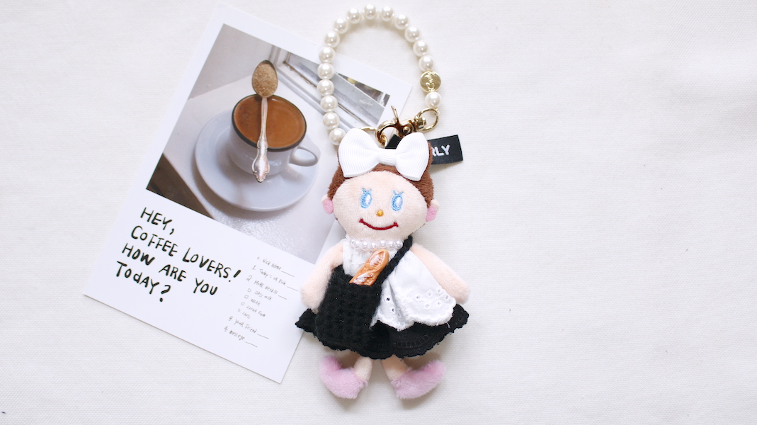 マスコットチャーム☆メグ x フランスパン