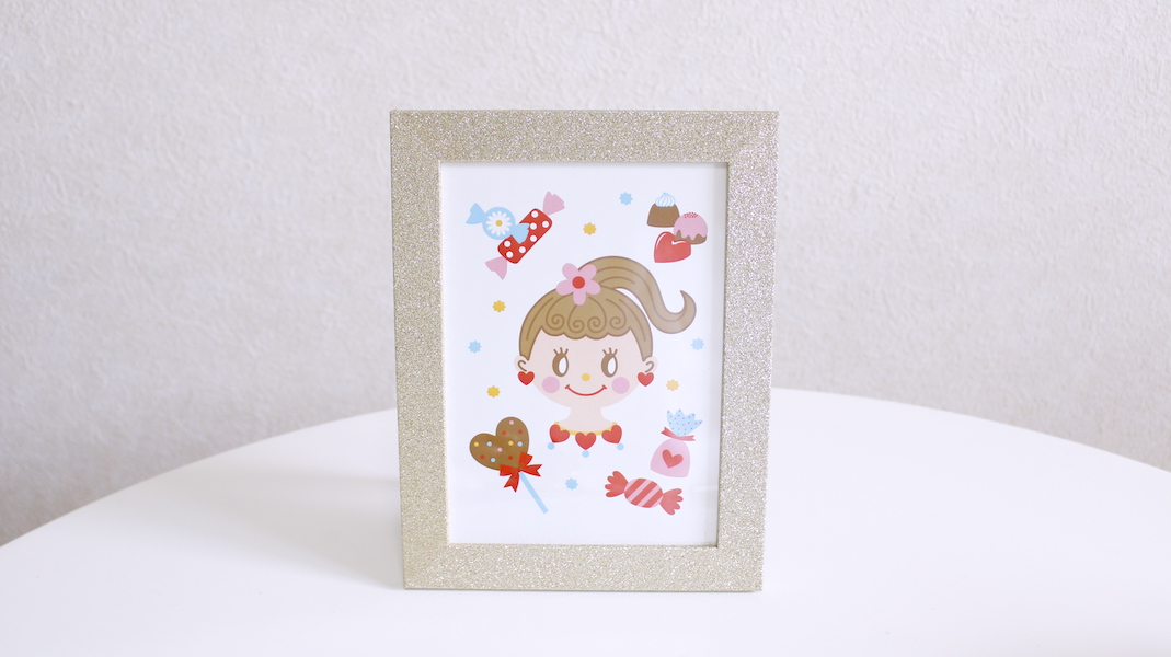 フレーム付きアートプリント☆ミミ