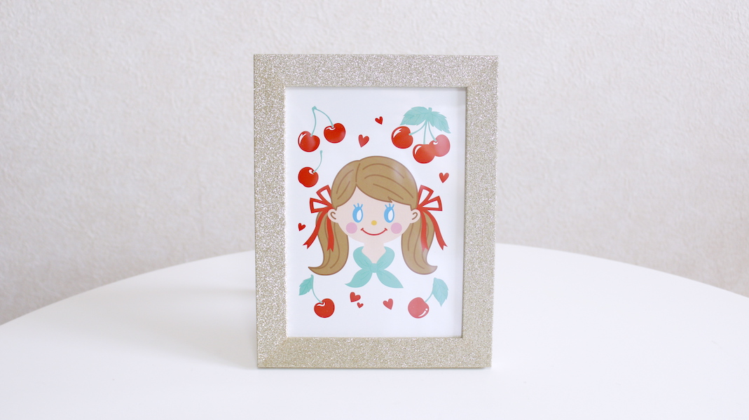 フレーム付きアートプリント☆オリビア