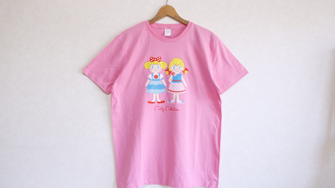 オリジナルTシャツ☆いちごちゃん＆ピピ/ピンク