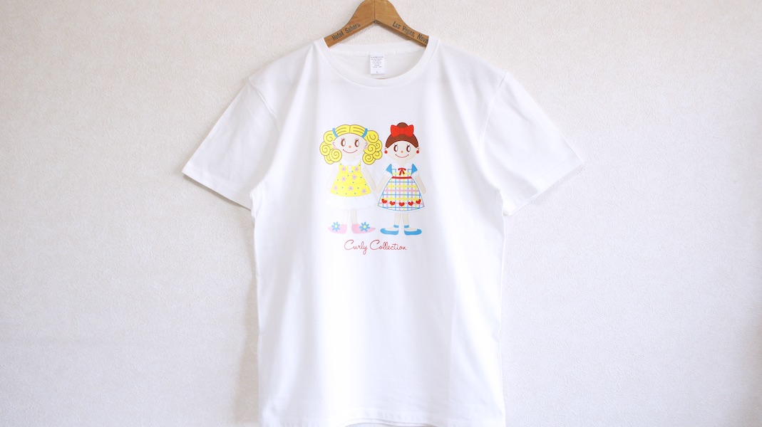 オリジナルTシャツ☆ジンジャー＆エヴィ/ホワイト