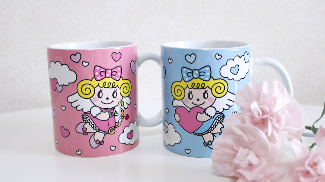 オリジナルマグカップ☆エンジェルいちごちゃんxブルー