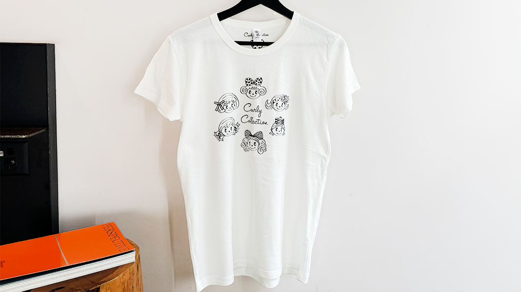 オリジナルTシャツ☆カーリーガールズ/ホワイト