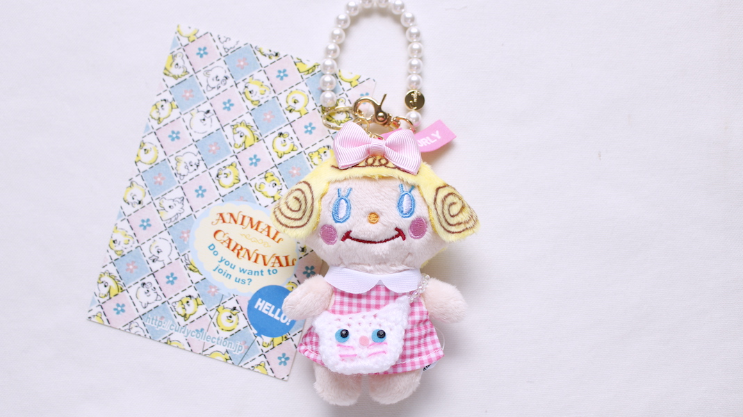 いちごちゃんぬいぐるみチャーム☆キャットポシェット(ホワイト)