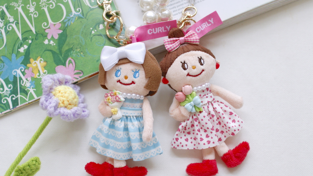 カーリーコレクションマスコットチャーム　ピピちゃん マスコットチャーム☆ピピ x 香水 - カーリーコレクション Curly