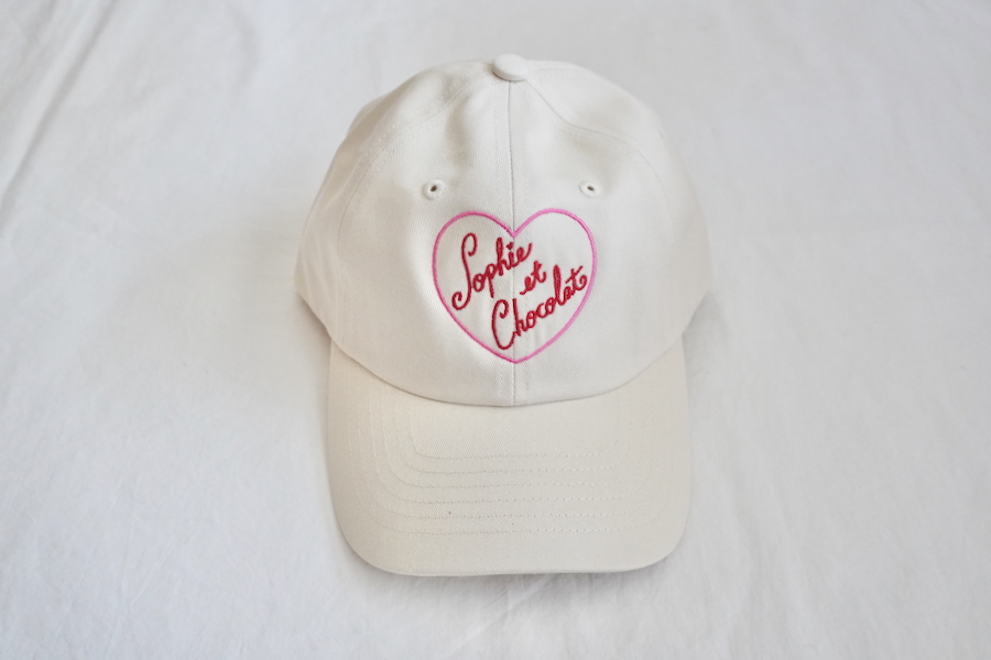 Sophie et Chocolat☆CAP/アイボリー x Sophie