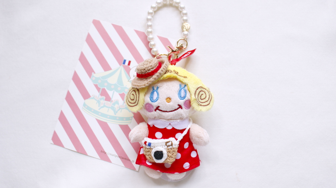 いちごちゃんぬいぐるみチャーム☆カメラポシェットand帽子