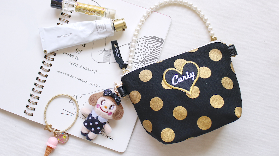 れい様・ローリー＆カーリー丸型ショルダー付きバック 大人可愛いコレクション - カーリーコレクション Curly Collection
