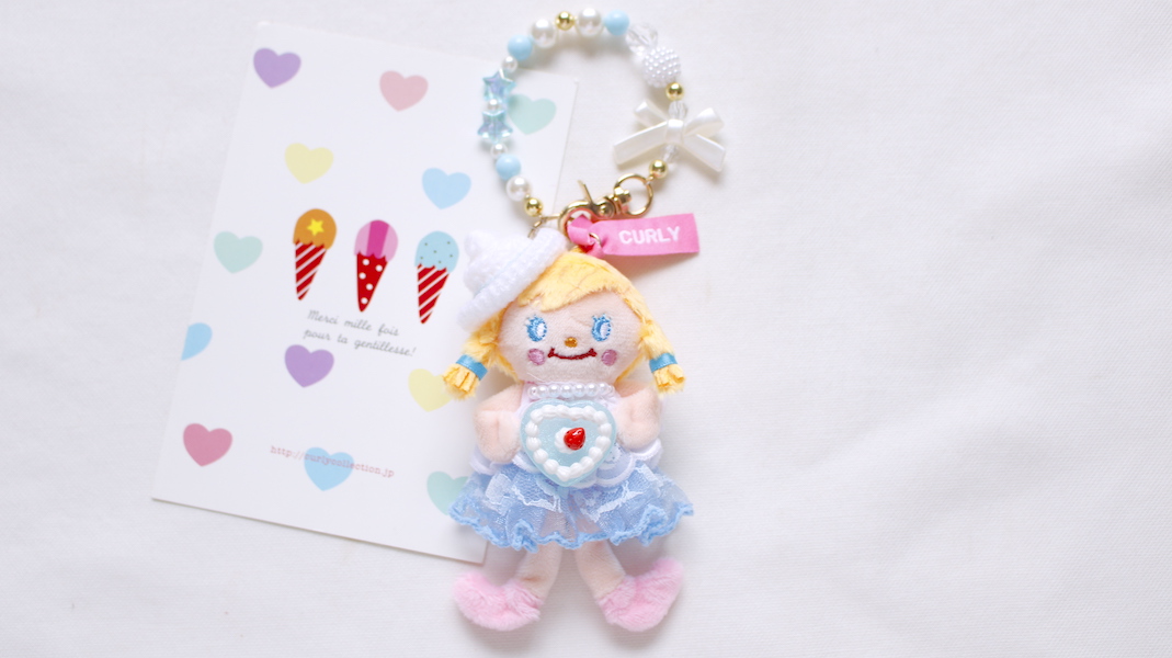 マスコットチャーム☆ピピ(帽子) x ケーキ