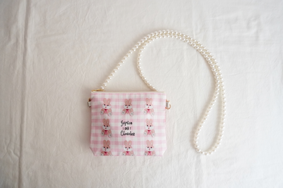 Sophie et Chocolat☆Pochette/Yeees!Bunny x Pink