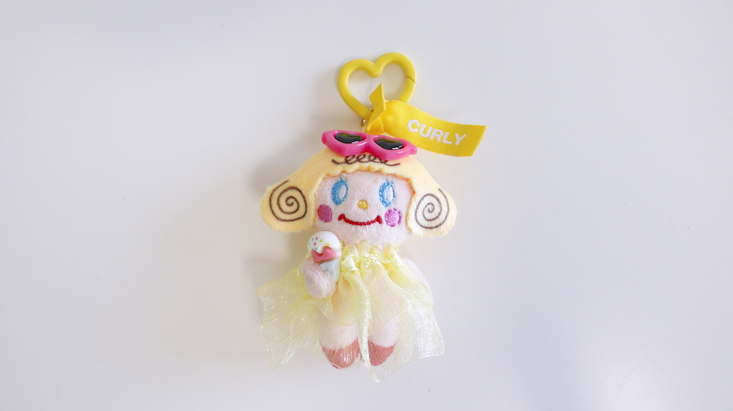 ミニマスコットチャーム☆miniいちごちゃん(イエロー)