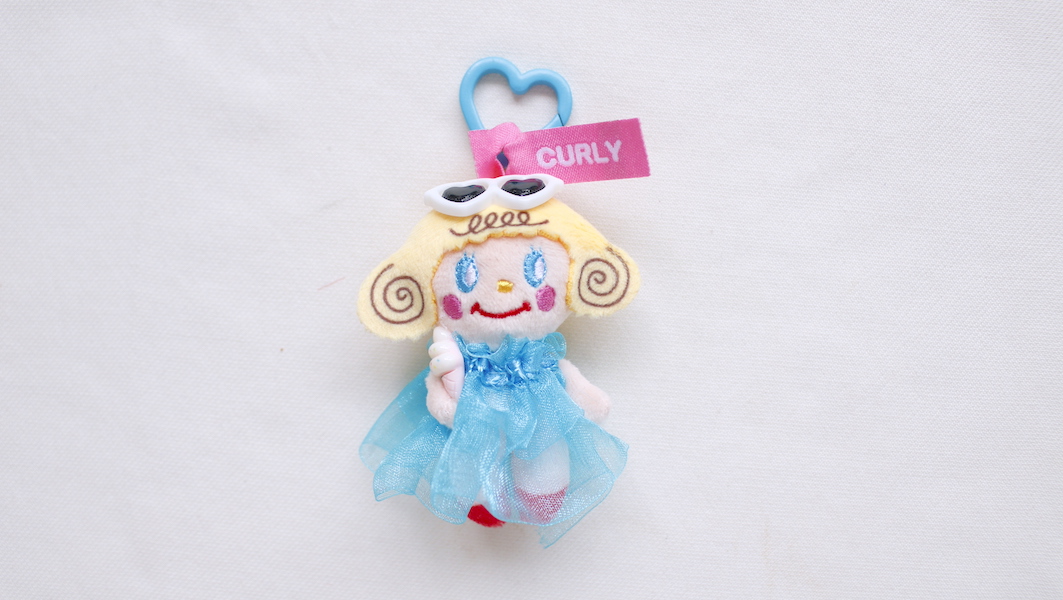 ミニマスコットチャーム☆miniいちごちゃん(ブルー)