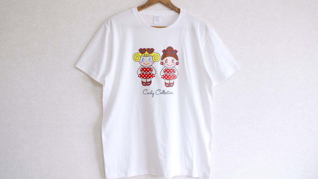 オリジナルTシャツ☆いちごちゃん＆エヴィ(水着)
