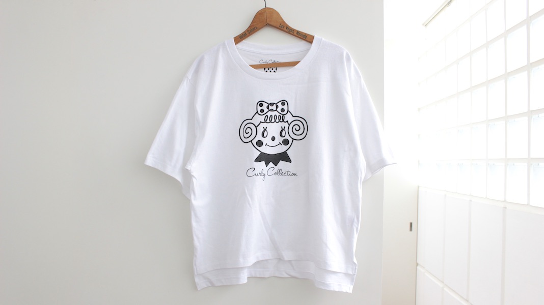 オリジナルオーバーTシャツ☆いちごちゃんxホワイト
