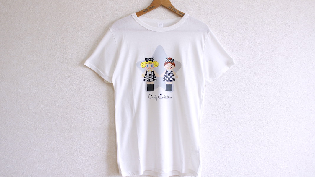 GT☆オリジナルTシャツ☆ブーティーいちごちゃん＆エヴィ/ホワイト(L)