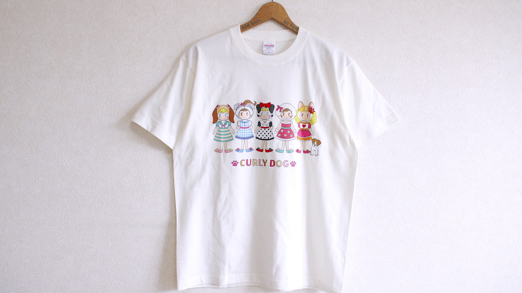 オリジナルTシャツ☆ドッグガールズ / Mサイズ